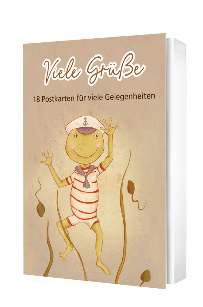 Cover: 4029856840772 | Viele Grüße - Postkartenset | 18 Postkarten für viele Gelegenheiten