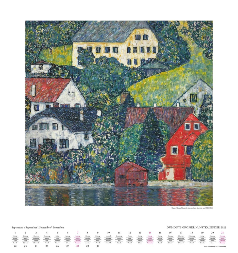 Bild: 4250809653006 | DUMONT - DUMONTS Großer Kunstkalender 2025 Wandkalender, 45x48cm,...