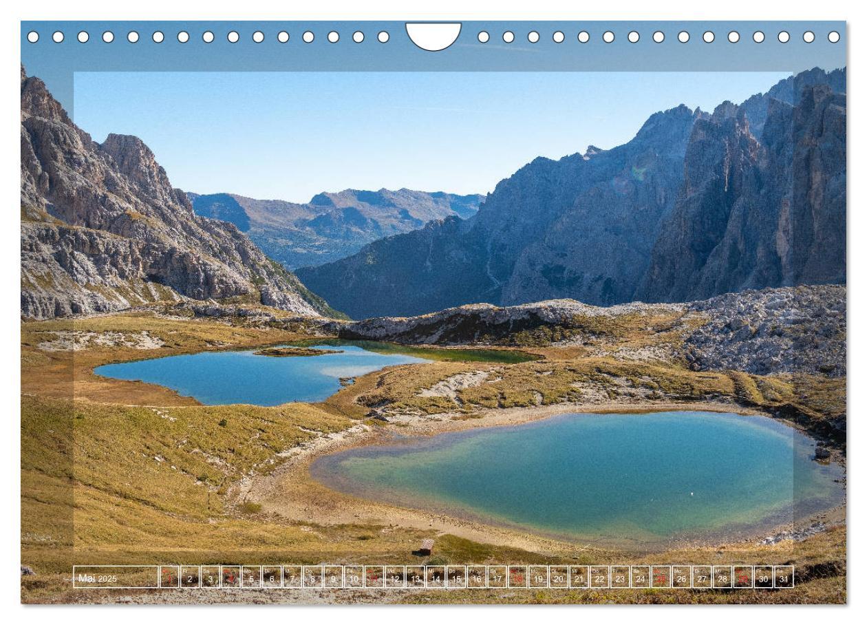 Bild: 9783435228768 | Bergerlebnis Dolomiten (Wandkalender 2025 DIN A4 quer), CALVENDO...