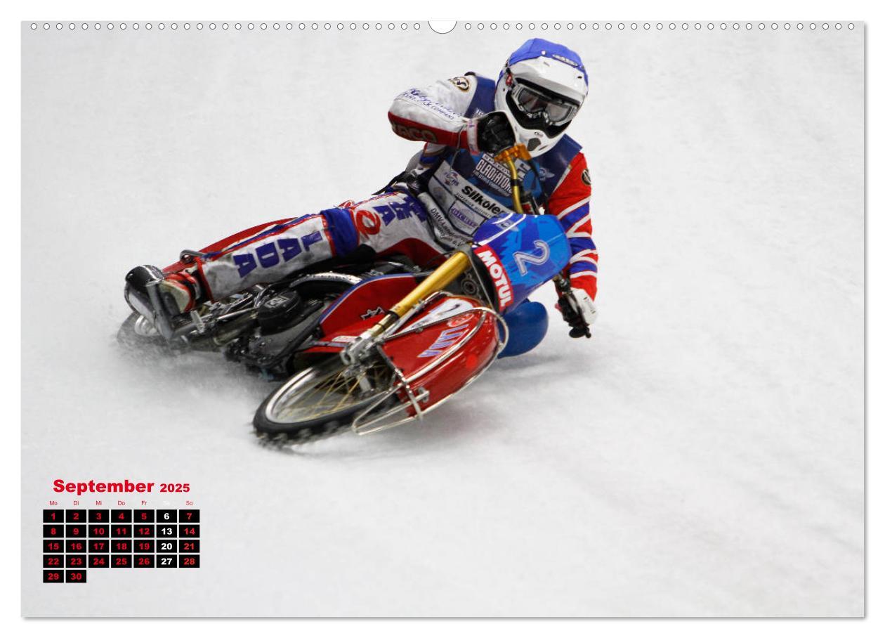 Bild: 9783435129881 | Ice Speedway (hochwertiger Premium Wandkalender 2025 DIN A2 quer),...