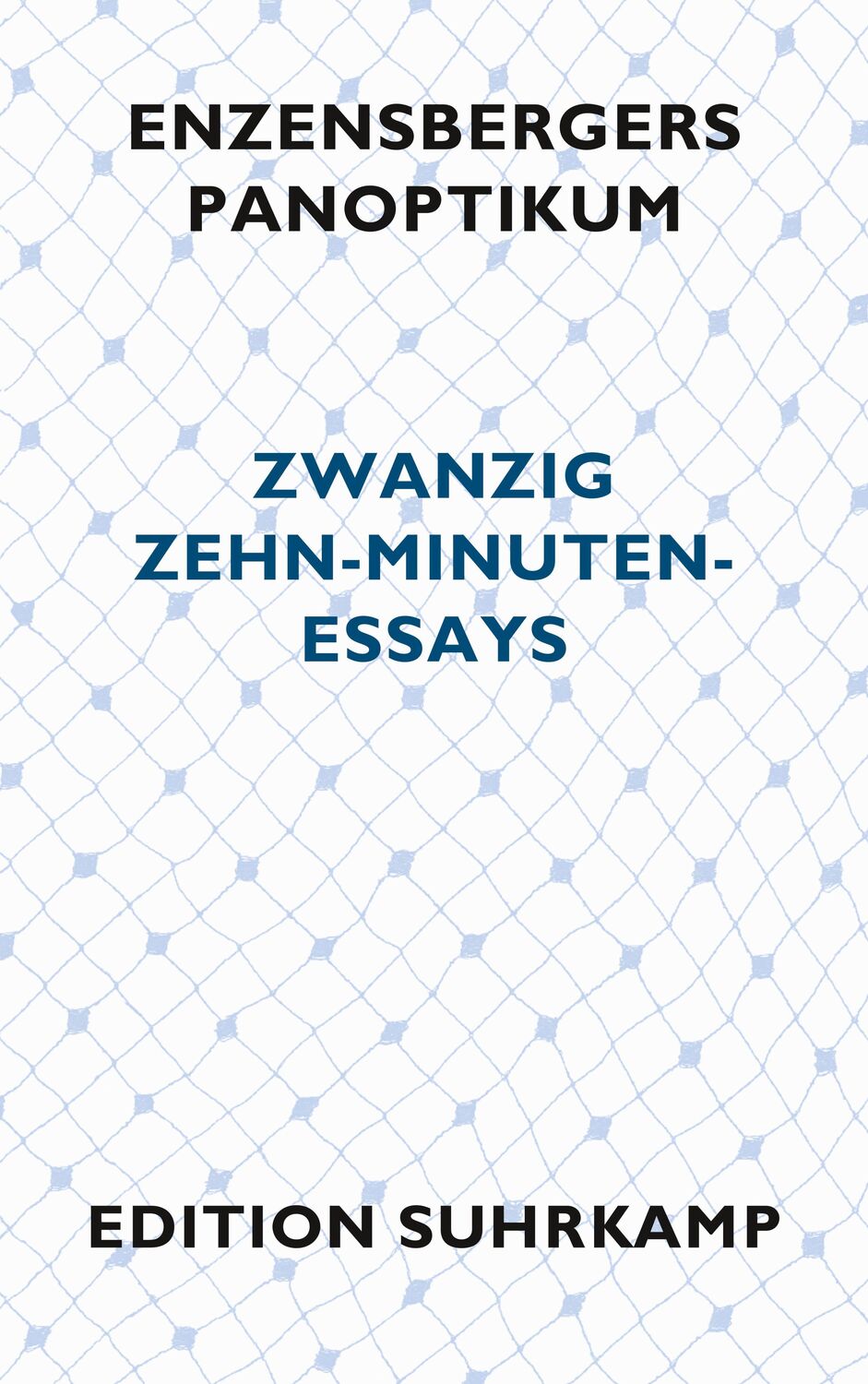 Cover: 9783518069011 | Enzensbergers Panoptikum | Zwanzig Zehn-Minuten-Essays | Enzensberger