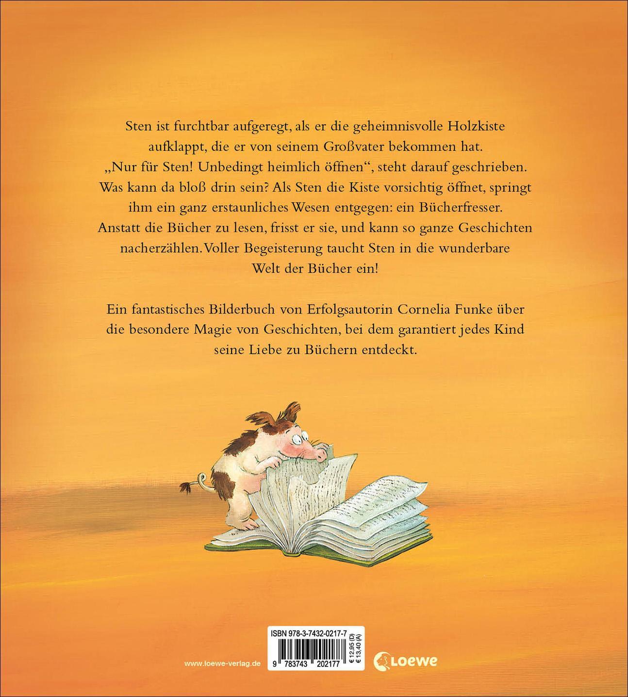 Rückseite: 9783743202177 | Der Bücherfresser | Cornelia Funke | Buch | 32 S. | Deutsch | 2020
