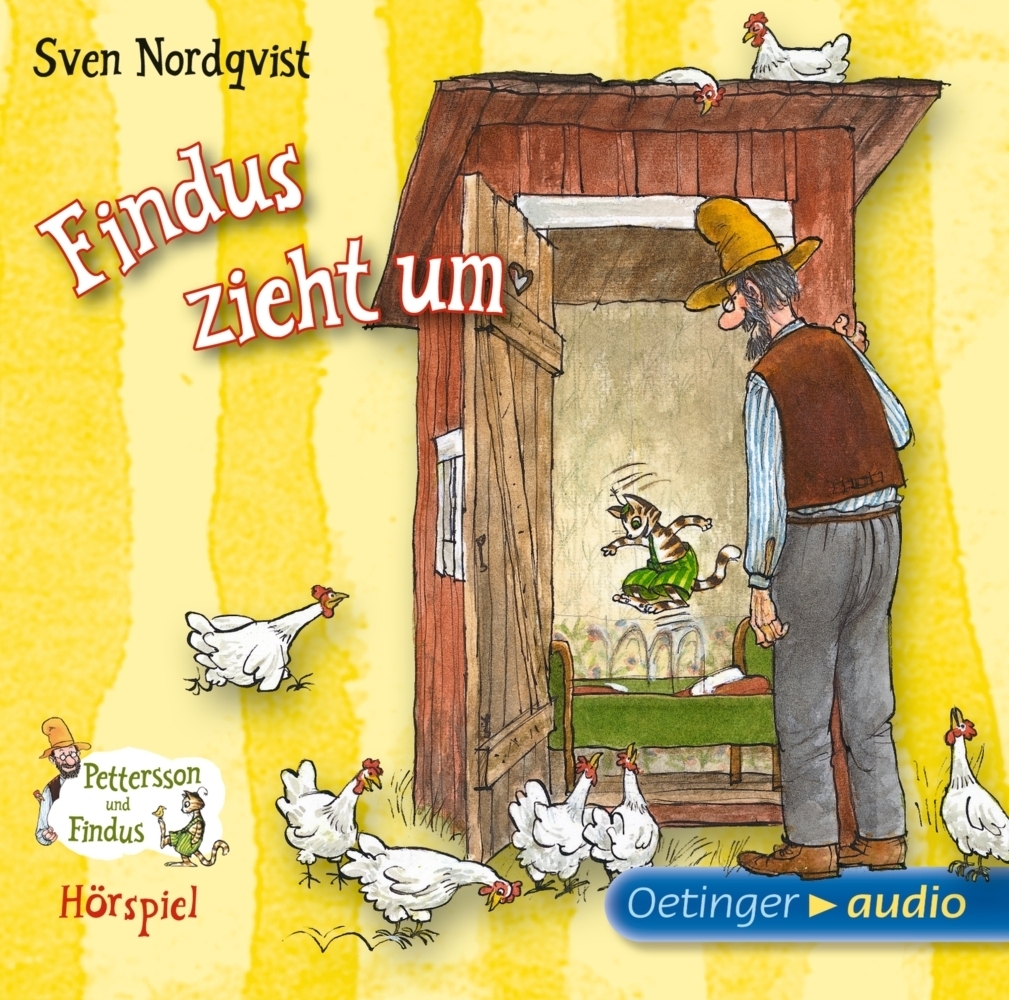 Cover: 9783837307887 | Pettersson und Findus. Findus zieht um, 1 Audio-CD | Sven Nordqvist