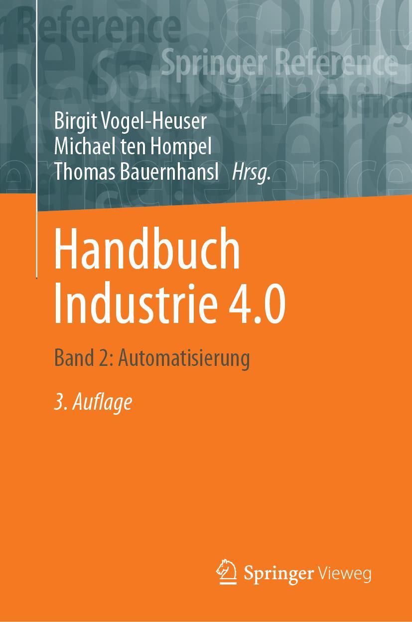 Cover: 9783662585276 | Handbuch Industrie 4.0 | Band 2: Automatisierung | Buch | xxiii | 2024