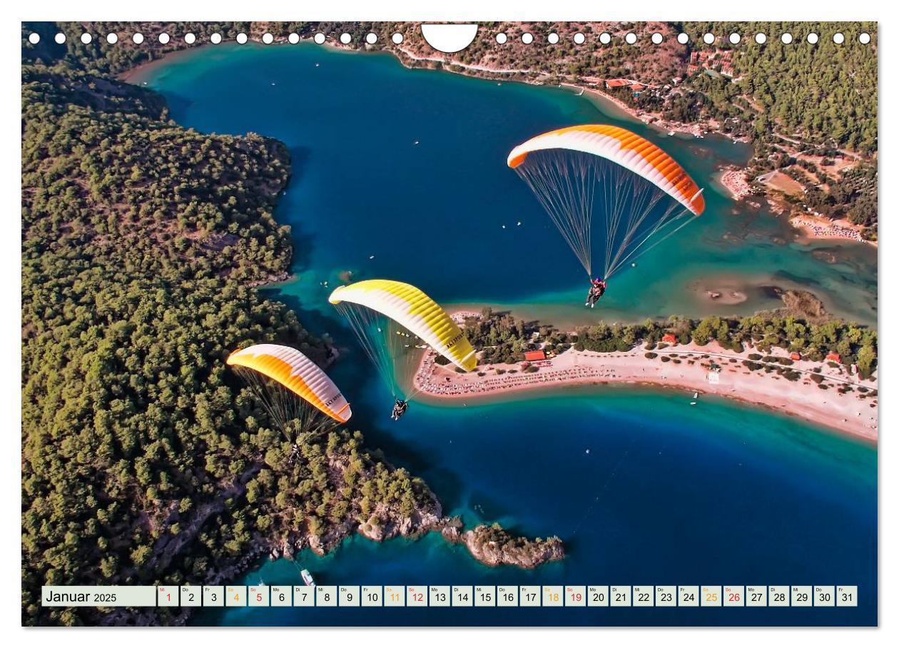 Bild: 9783435479771 | Freiheit und Abenteuer - Paragliding (Wandkalender 2025 DIN A4...