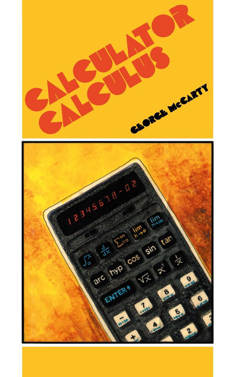 Cover: 9780419129103 | Calculator Calculus | G. Mccarty | Taschenbuch | xiv | Englisch | 1982