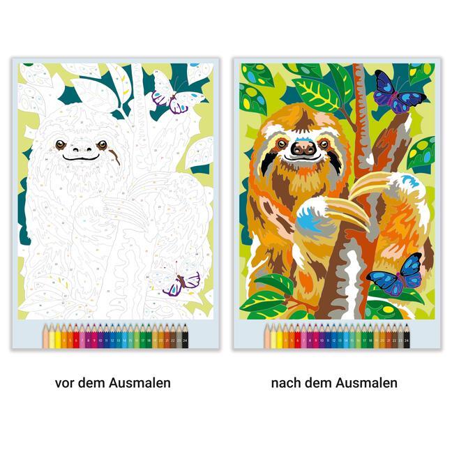 Bild: 9783473489558 | Ravensburger Malen nach Zahlen Animal Dreams - 32 Motive abgestimmt...