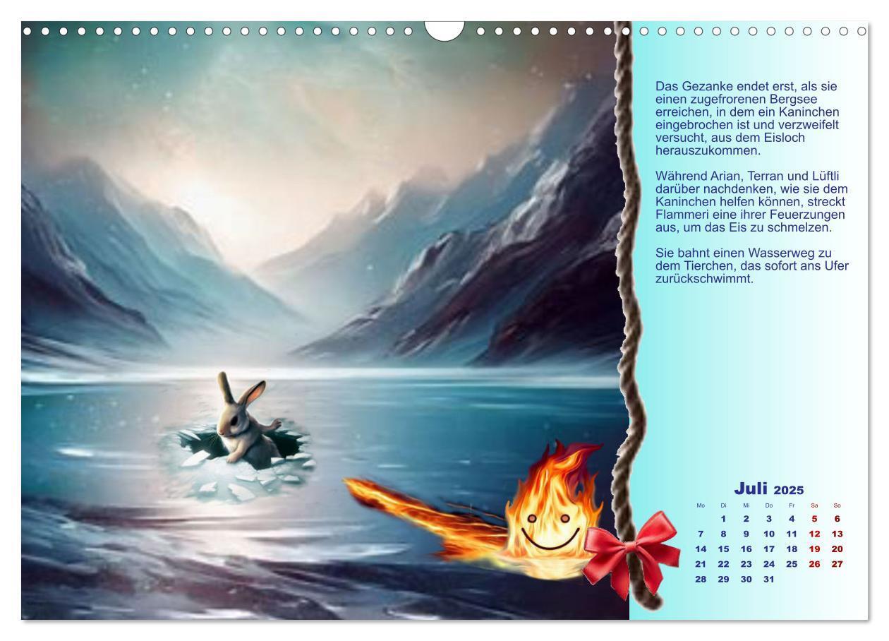 Bild: 9783383886126 | Missgeschick und Glück (Wandkalender 2025 DIN A3 quer), CALVENDO...