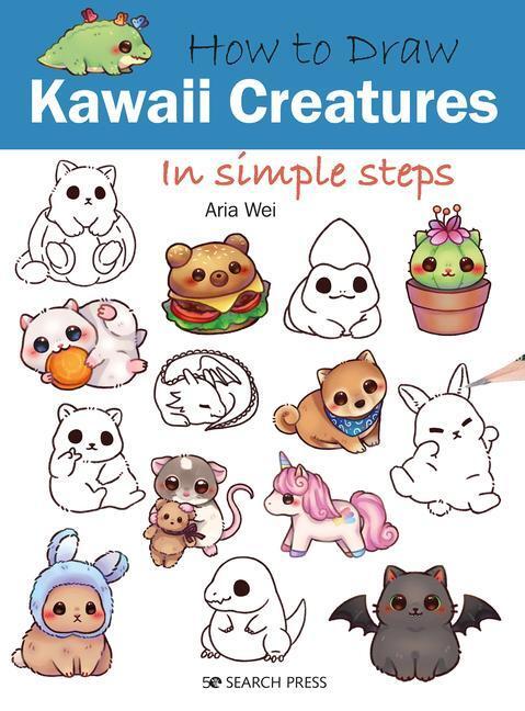 Cover: 9781800921221 | How to Draw: Kawaii Creatures | In Simple Steps | Aria Wei | Buch