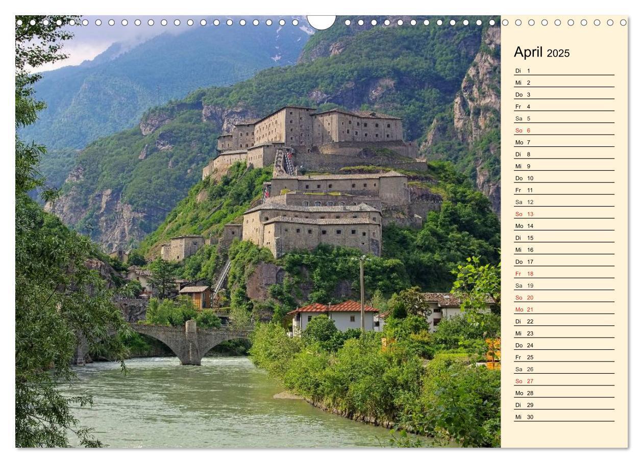 Bild: 9783435507757 | Burgen in Italien (Wandkalender 2025 DIN A3 quer), CALVENDO...