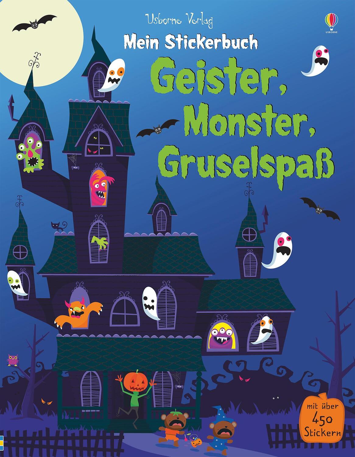 Cover: 9781782323235 | Mein Stickerbuch: Geister, Monster, Gruselspaß | Fiona Watt | Buch