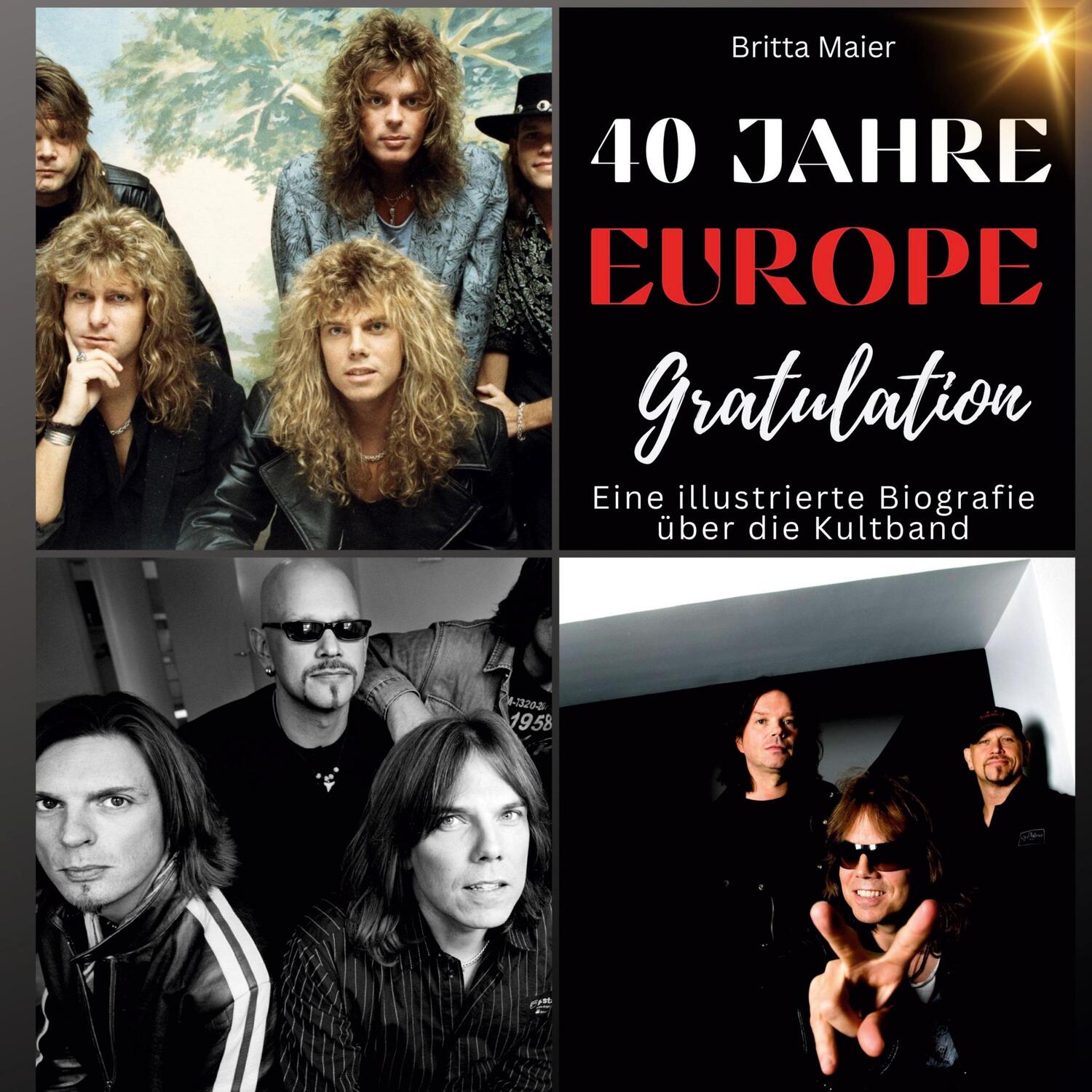 Cover: 9783750561540 | Eine illustrierte Biografie über die Kultband Europe | Britta Maier