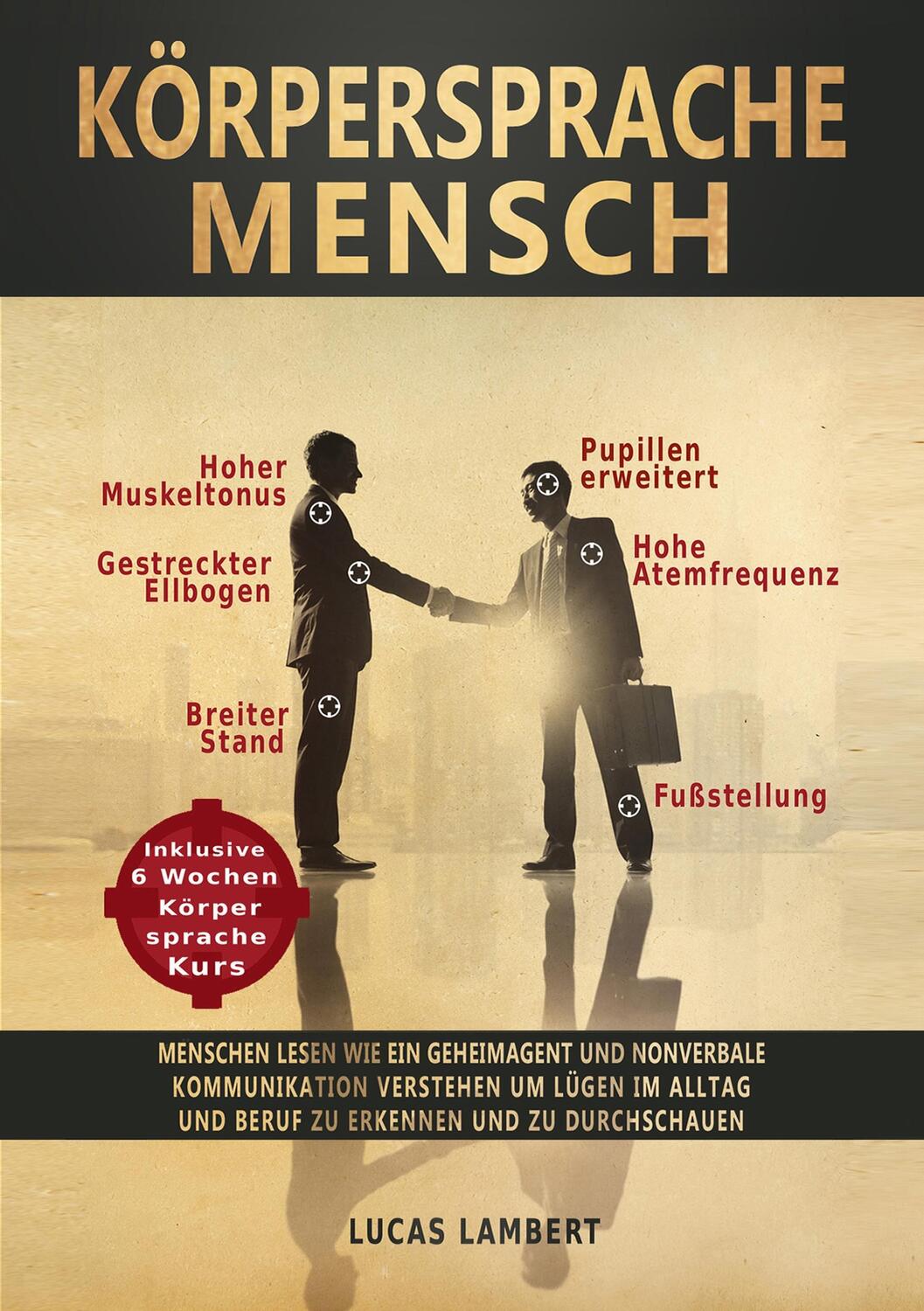 Cover: 9783744886055 | Körpersprache Mensch | Lucas Lambert | Taschenbuch | 2018