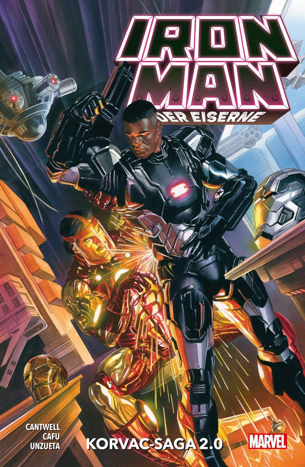 Cover: 9783741623967 | Iron Man: Der Eiserne | Bd. 2: Korvac-Saga 2.0 | Cantwell (u. a.)