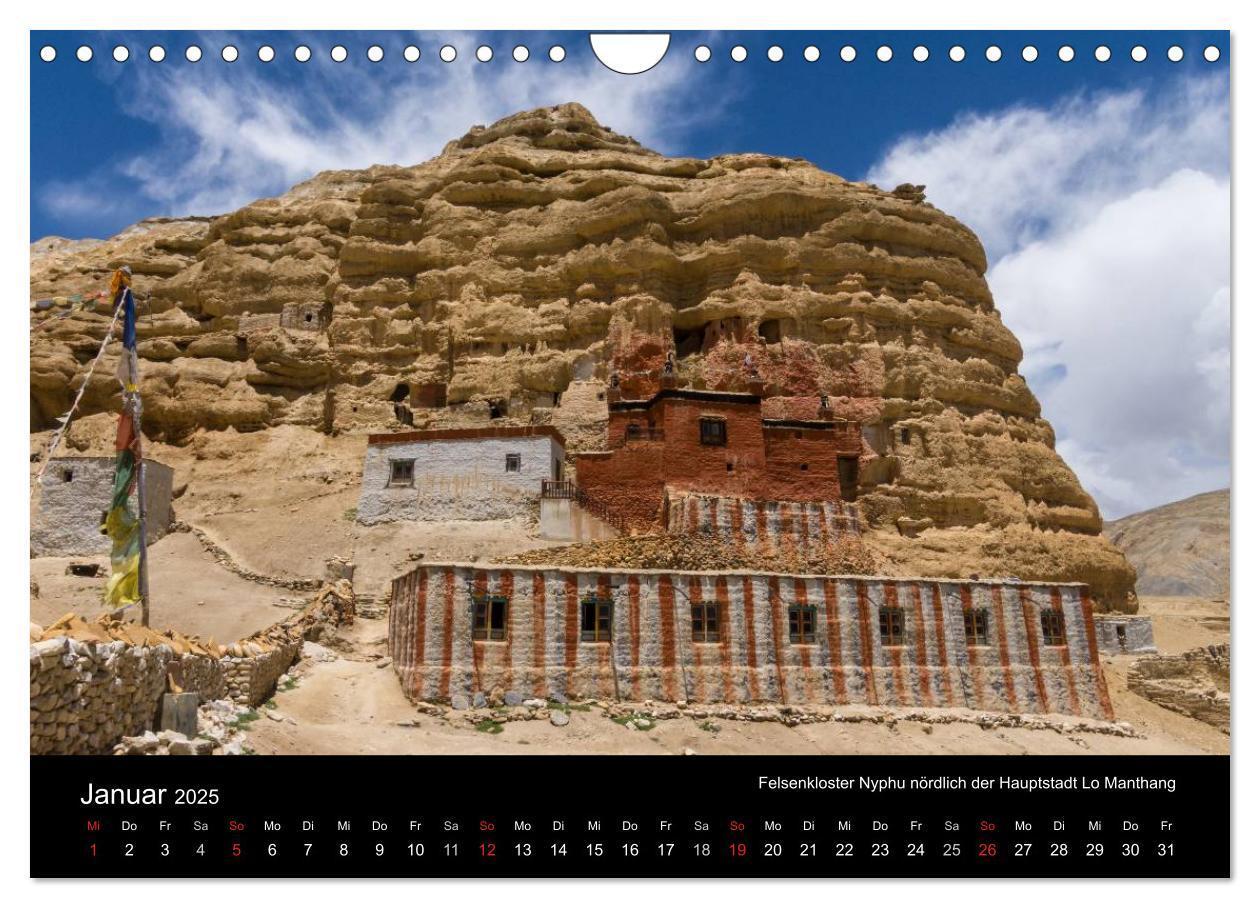 Bild: 9783435563265 | MUSTANG - das verborgene Königreich im Himalaya (Wandkalender 2025...