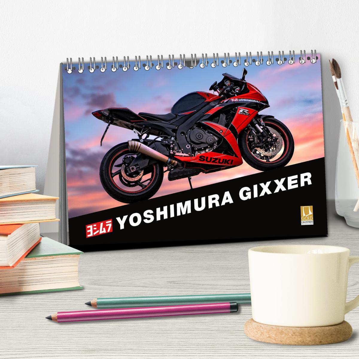 Bild: 9783435109050 | Yoshimura Gixxer Limited Edition (Tischkalender 2025 DIN A5 quer),...