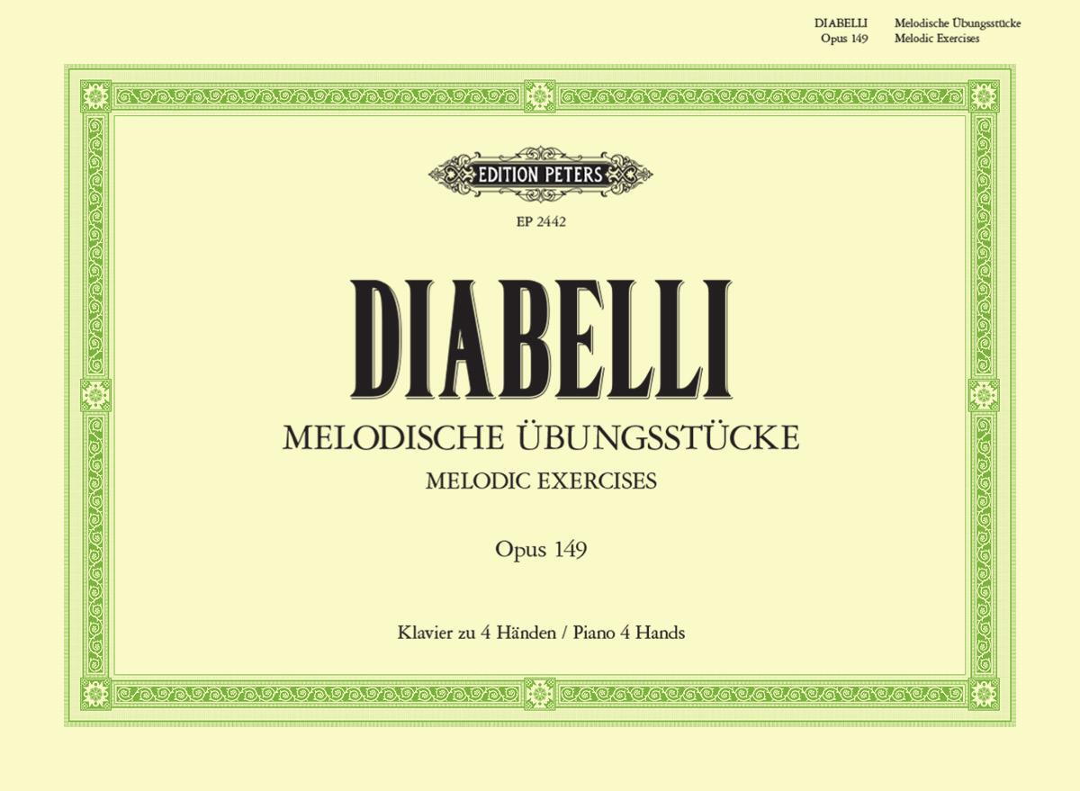 Cover: 9790014011413 | Melodische Übungsstücke op. 149 | Anton Diabelli | Broschüre | 39 S.