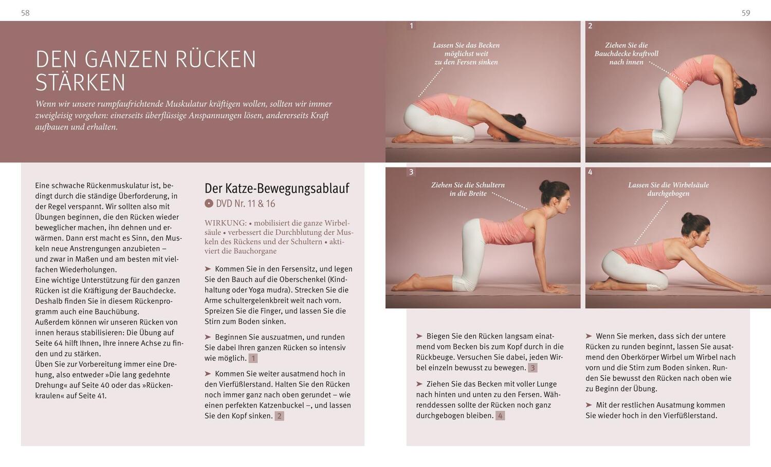 Bild: 9783833848582 | Yoga für den Rücken (mit DVD) | Anna Trökes | Taschenbuch | 80 S.