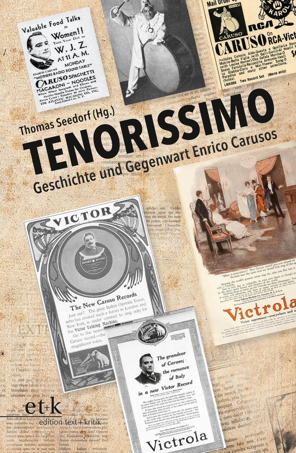 Cover: 9783967077193 | Tenorissimo | Geschichte und Gegenwart Enrico Carusos | Thomas Seedorf