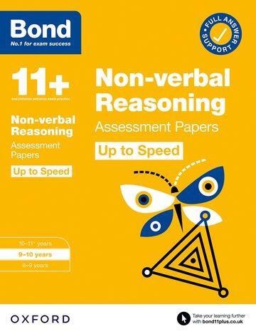 Cover: 9780192785138 | Bond 11+: Bond 11+ Non-verbal Reasoning Up to Speed Assessment...