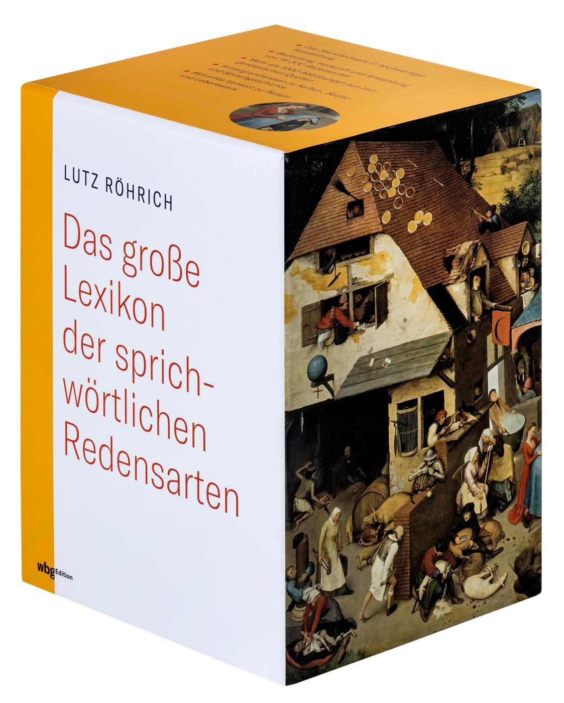 Bild: 9783534275885 | Das große Lexikon der sprichwörtlichen Redensarten. 3 Bände | Röhrich