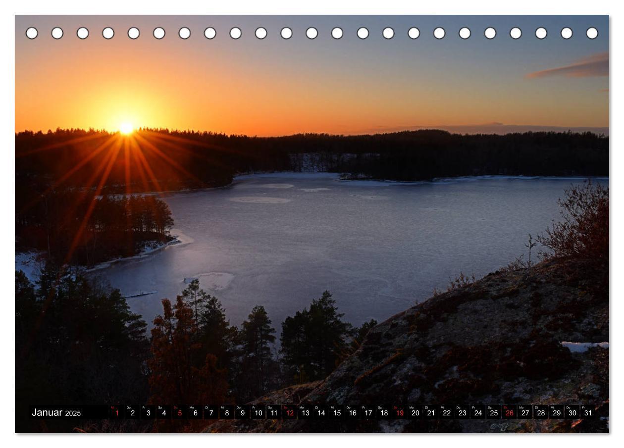 Bild: 9783435293834 | Reiseland Schweden (Tischkalender 2025 DIN A5 quer), CALVENDO...