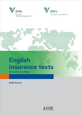 Cover: 9783899525335 | English insurance texts | Words for the week | Keith Purvis | Buch