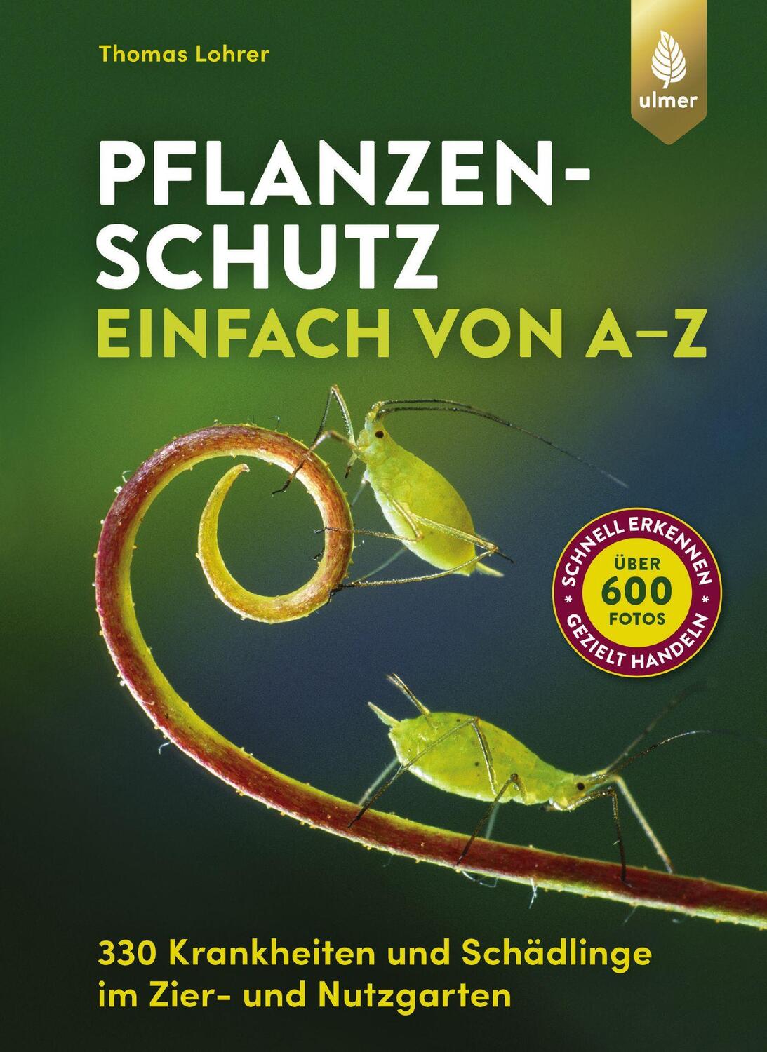 Cover: 9783818610418 | Pflanzenschutz einfach von A bis Z | Thomas Lohrer | Taschenbuch