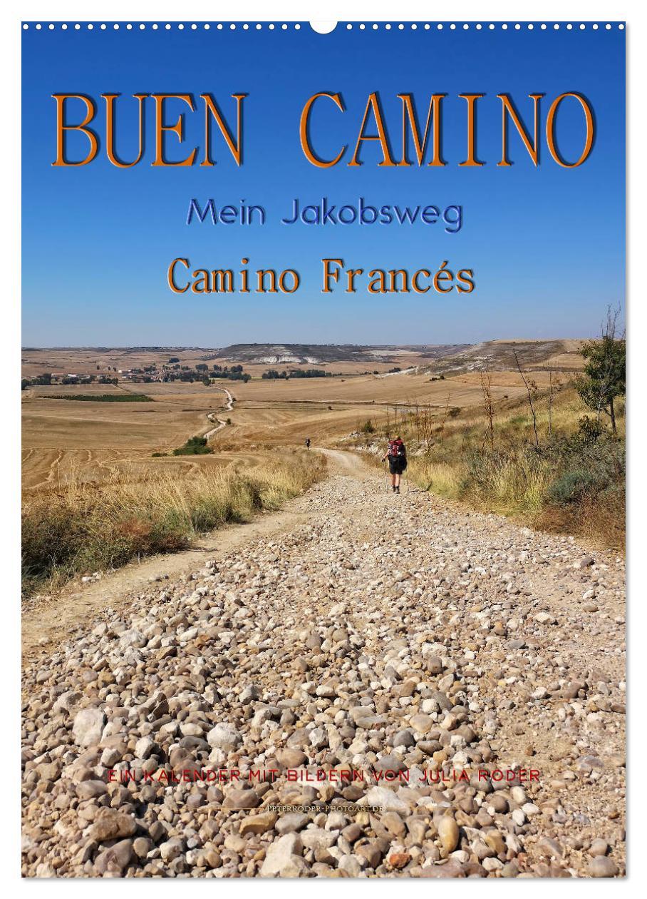 Cover: 9783435971572 | Buen Camino - Mein Jakobsweg - Camino Francés (Wandkalender 2025...