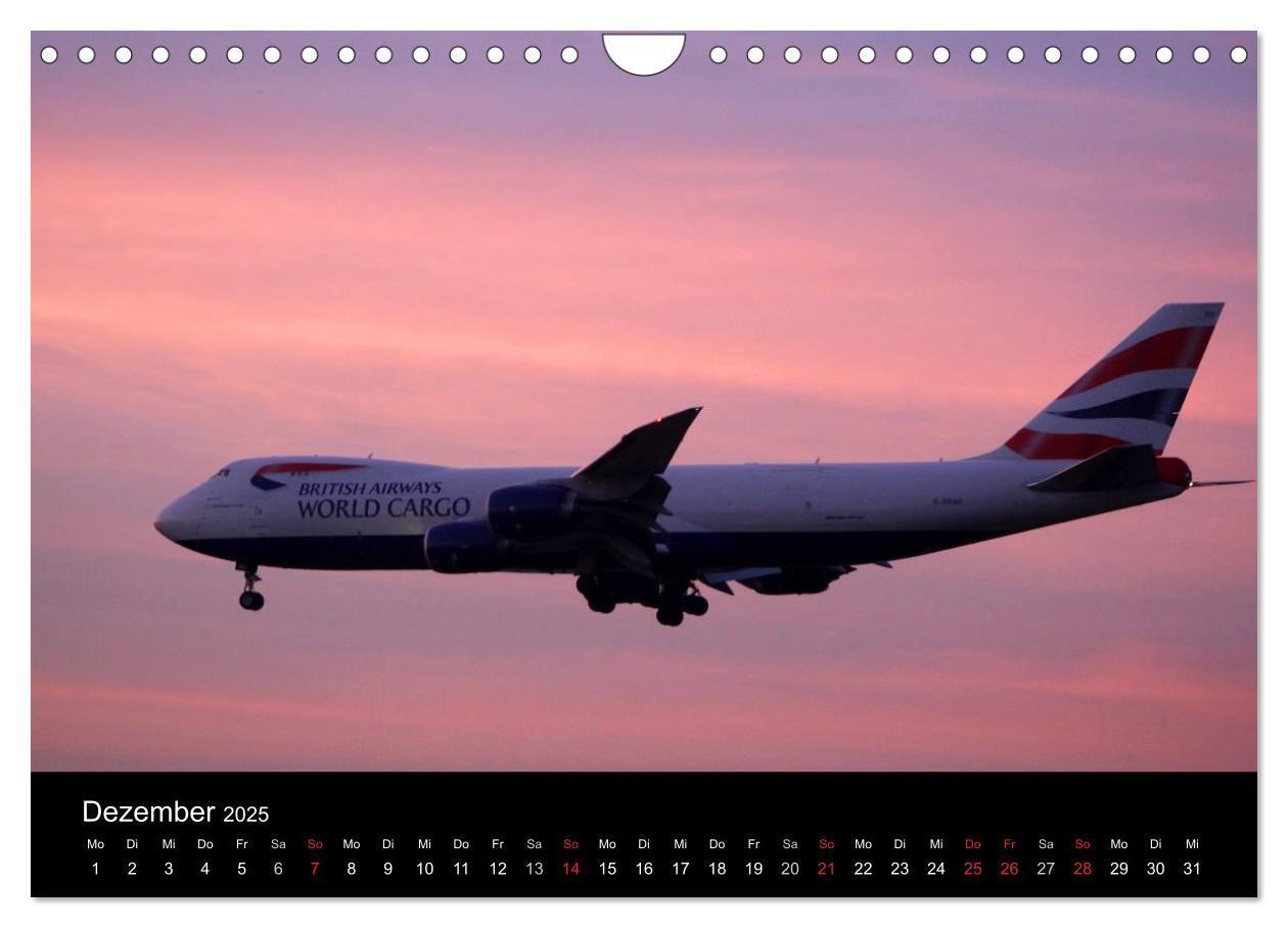 Bild: 9783435630301 | Internationale Frachtflugzeuge (Wandkalender 2025 DIN A4 quer),...