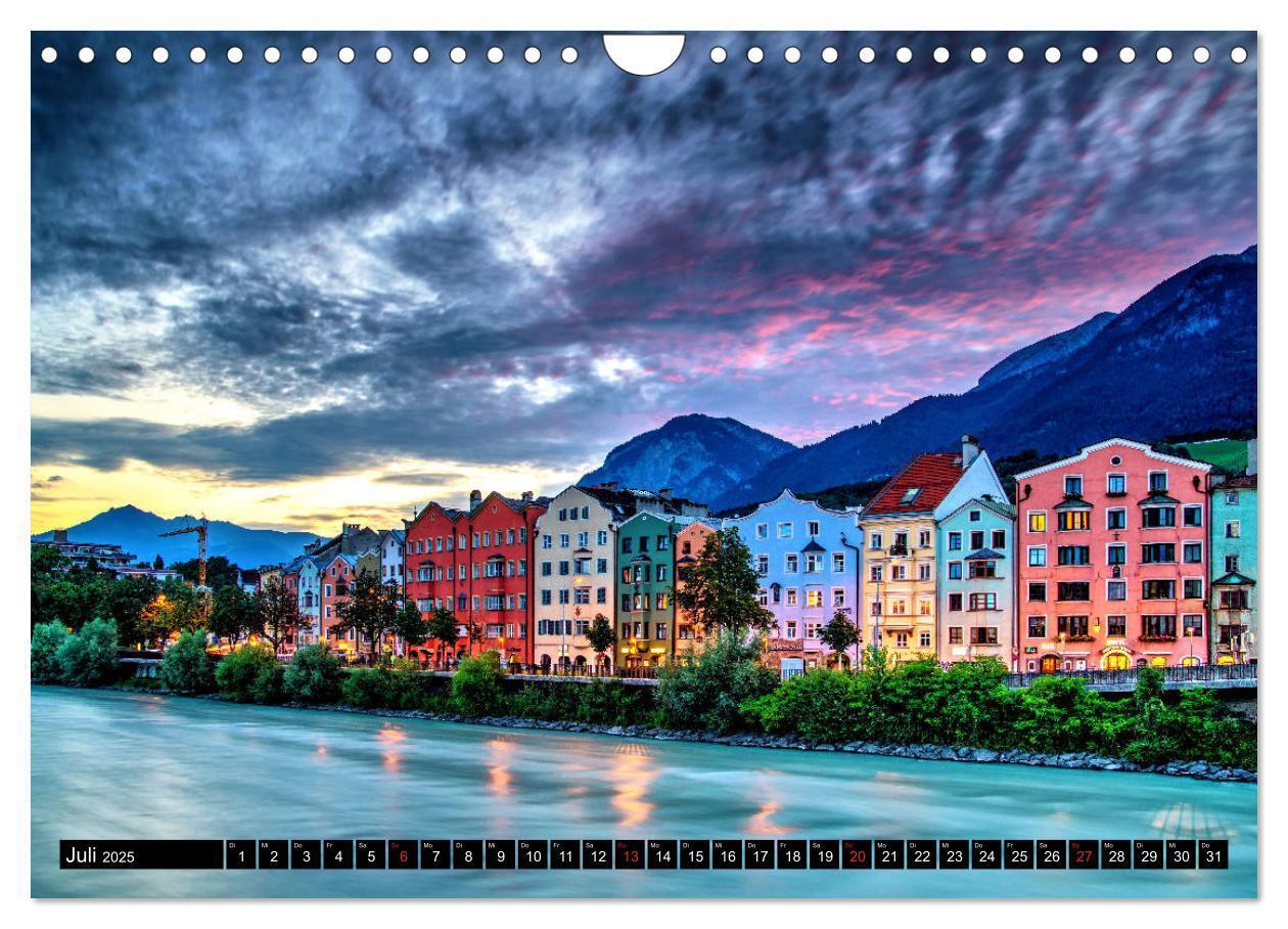 Bild: 9783435123476 | Tirol - Das Land in den Bergen (Wandkalender 2025 DIN A4 quer),...