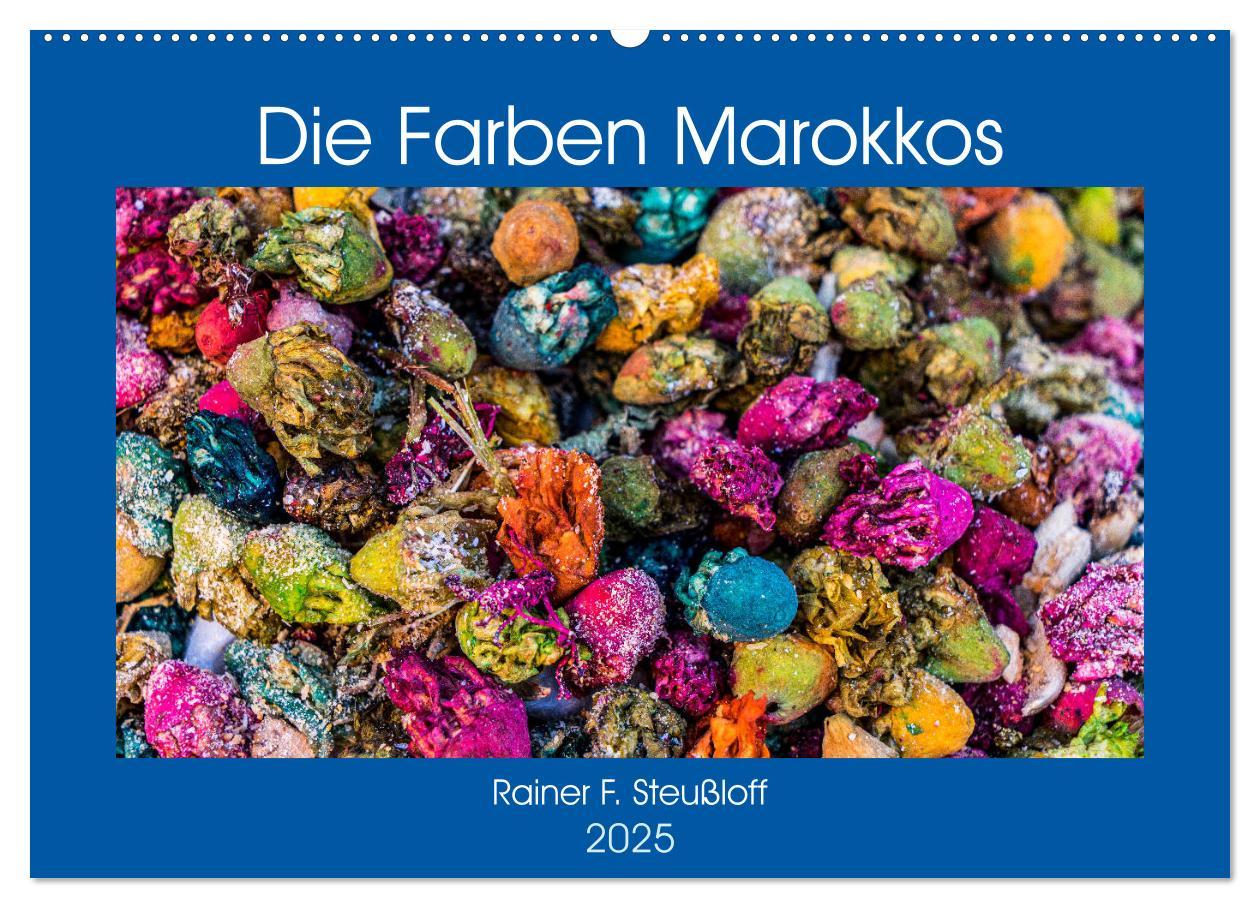 Cover: 9783435193899 | Die Farben Marokkos (Wandkalender 2025 DIN A2 quer), CALVENDO...