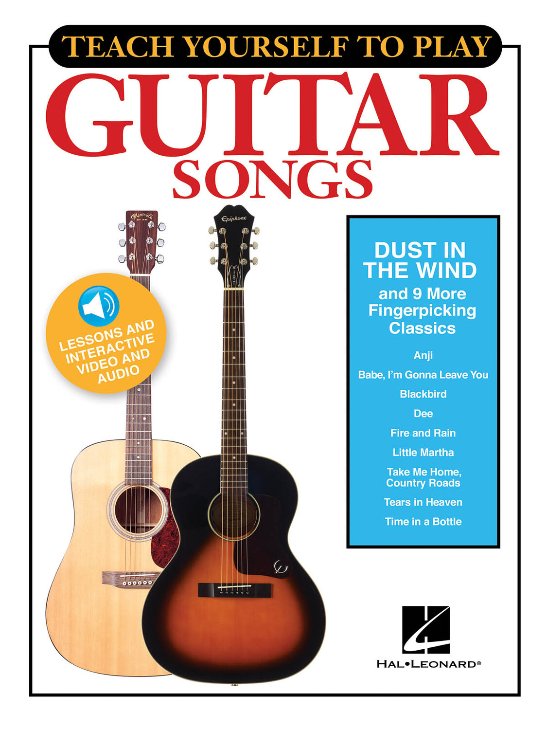 Cover: 9781495049507 | Teach Yourself to Play Guitar Songs: Dust in the Wind &amp; 9 More...