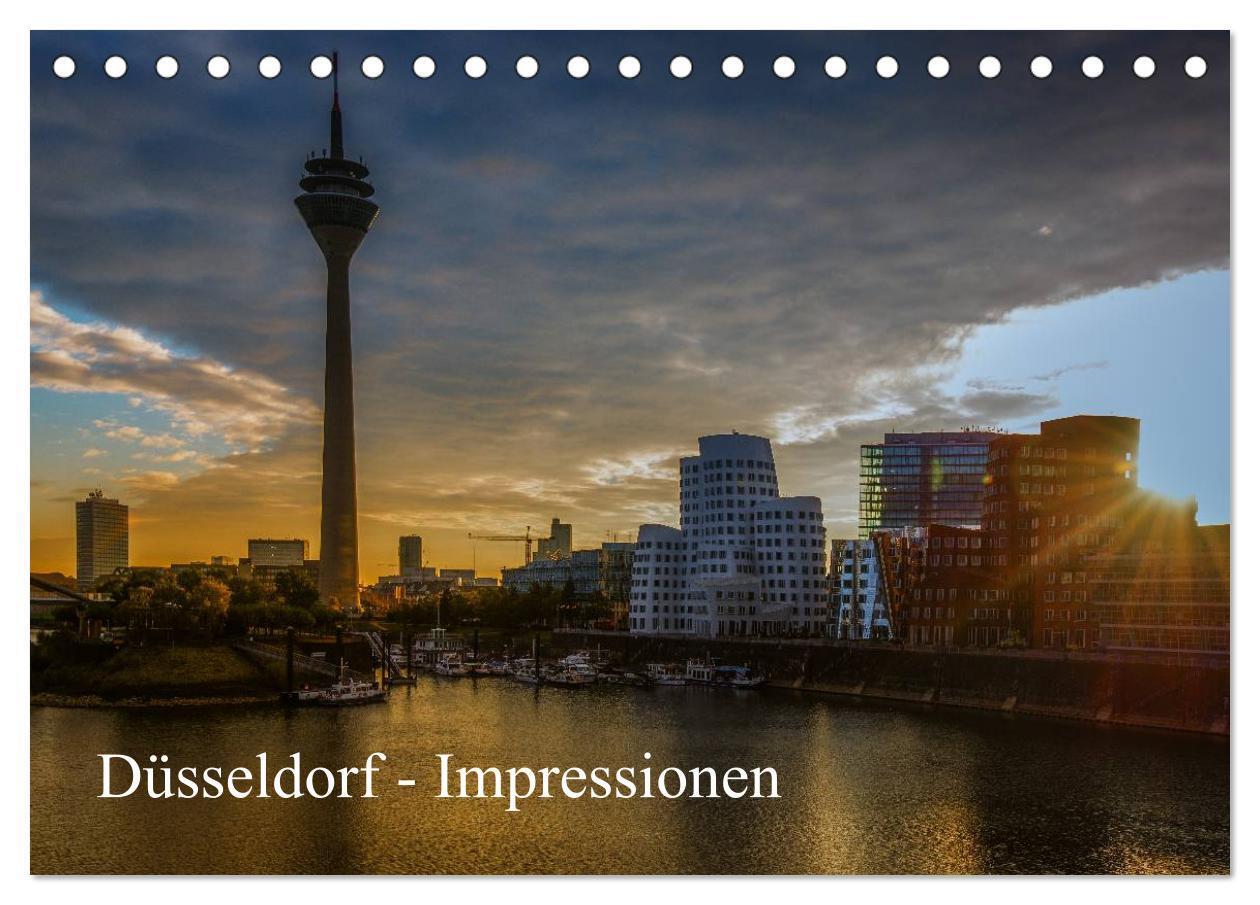 Cover: 9783383438707 | Düsseldorf - Impressionen (Tischkalender 2024 DIN A5 quer),...