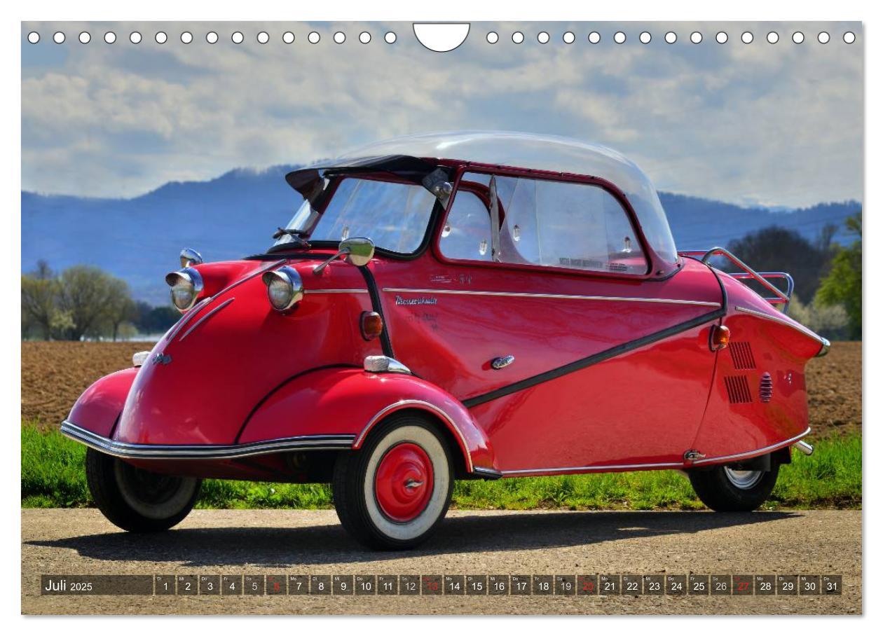 Bild: 9783435612956 | Messerschmitt KR 200 Kabinenroller (Wandkalender 2025 DIN A4 quer),...