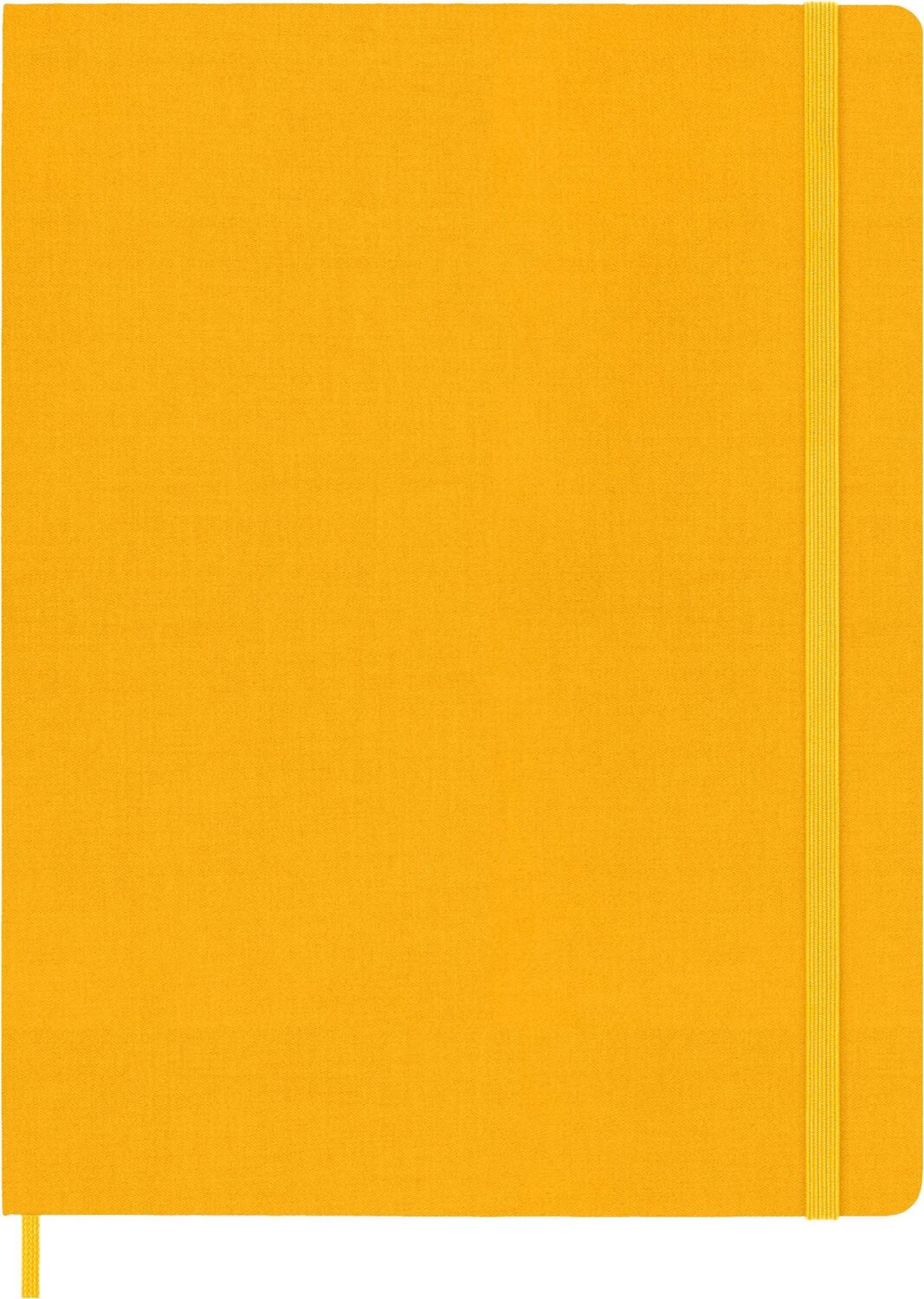 Cover: 8056598853087 | Moleskine Classic Notebook, Extra Large, Ruled, Orange Yellow, Silk...