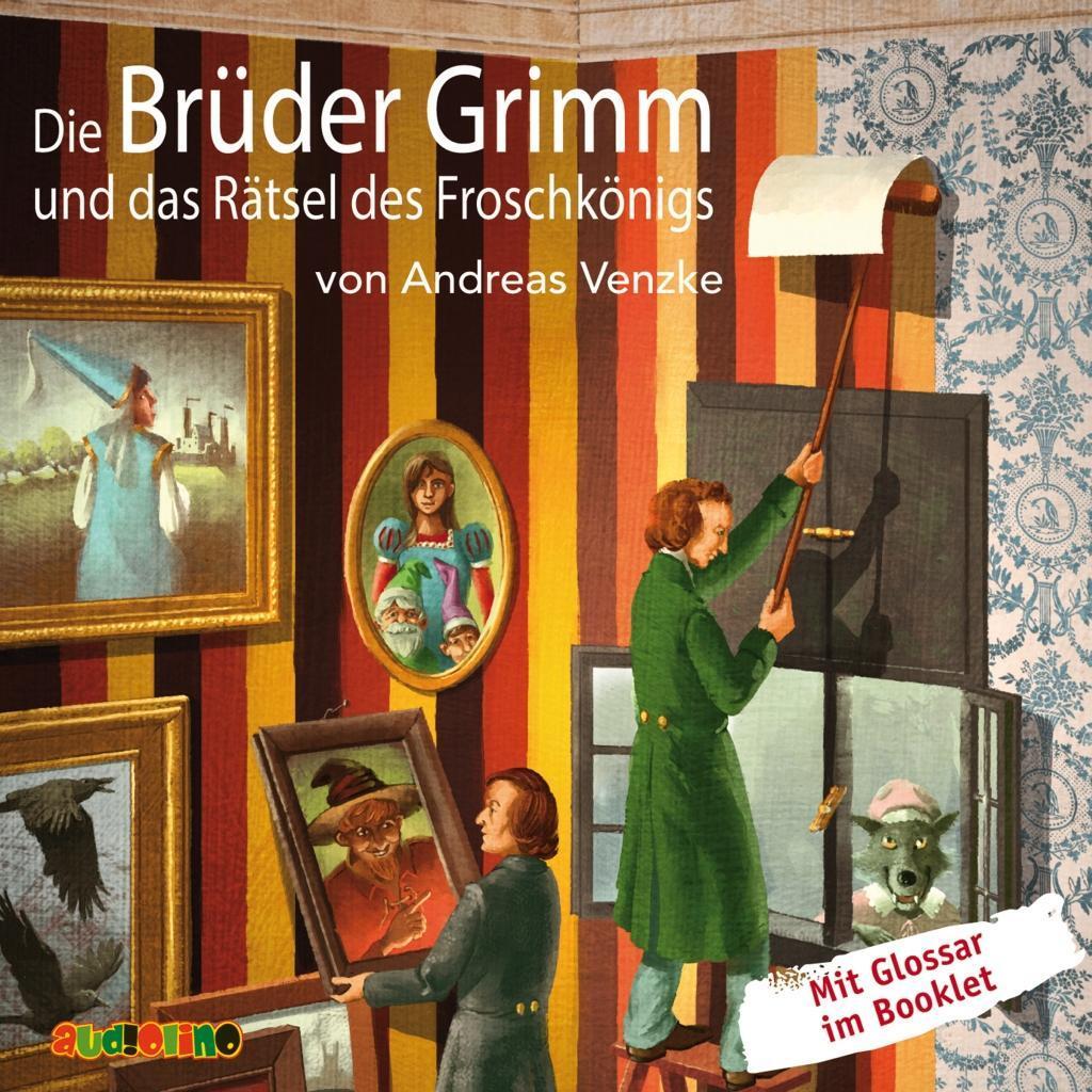Cover: 9783867372503 | Die Brüder Grimm und das Rätsel des Froschkönigs | Andreas Venzke | CD