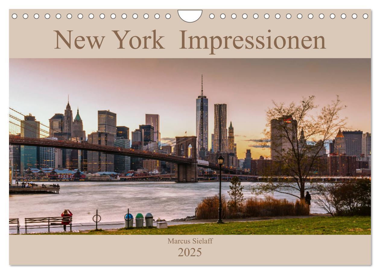 Cover: 9783435414031 | New York Impressionen 2025 (Wandkalender 2025 DIN A4 quer),...