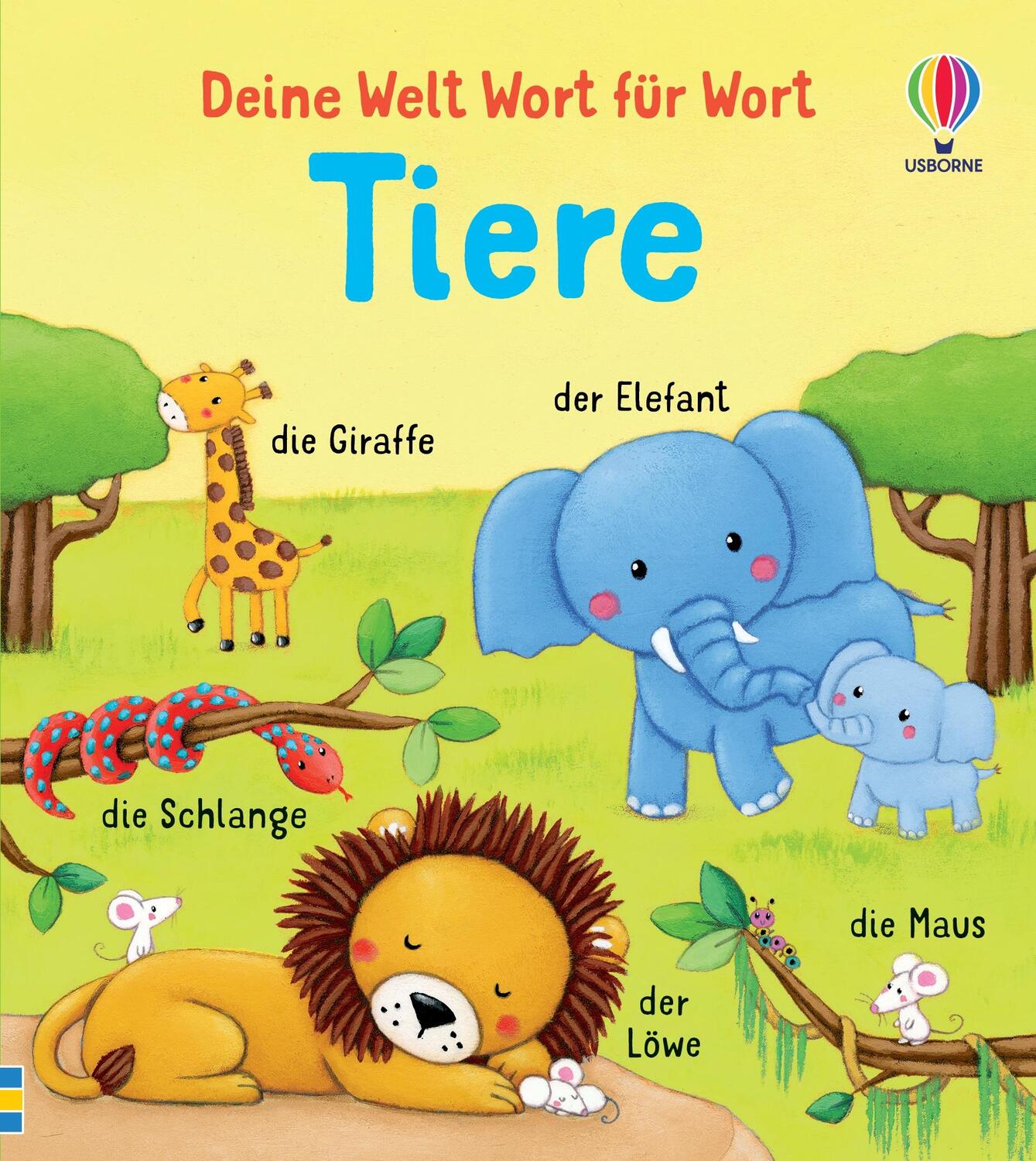 Cover: 9781035700431 | Deine Welt Wort für Wort: Tiere | Felicity Brooks | Buch | 12 S.