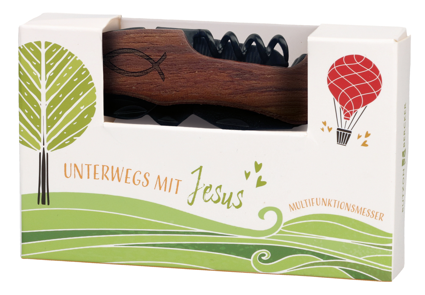 Cover: 4036526766713 | Unterwegs mit Jesus | Multifunktions-Taschenmesser | Stück | Deutsch