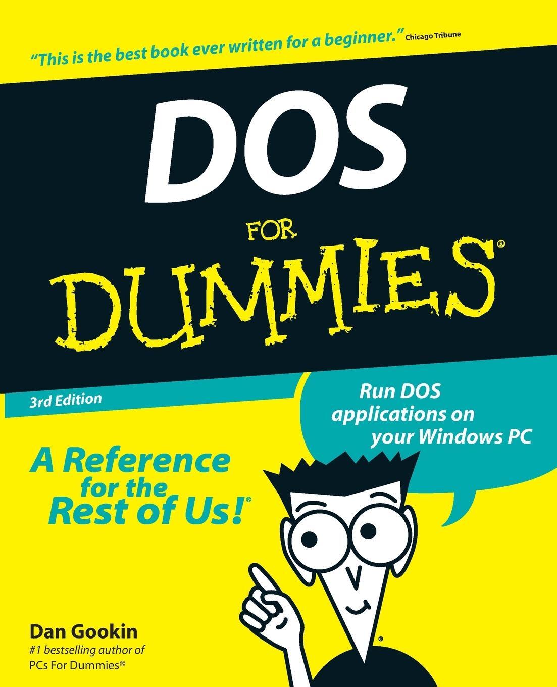 Cover: 9780764503610 | DOS For Dummies 3e | Gookin | Taschenbuch | Paperback | Englisch