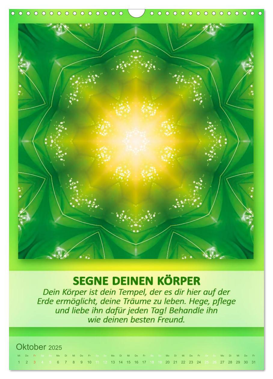 Bild: 9783457060650 | Light Energy Mandalas - Kalender - Vol. 2 (Wandkalender 2025 DIN A3...