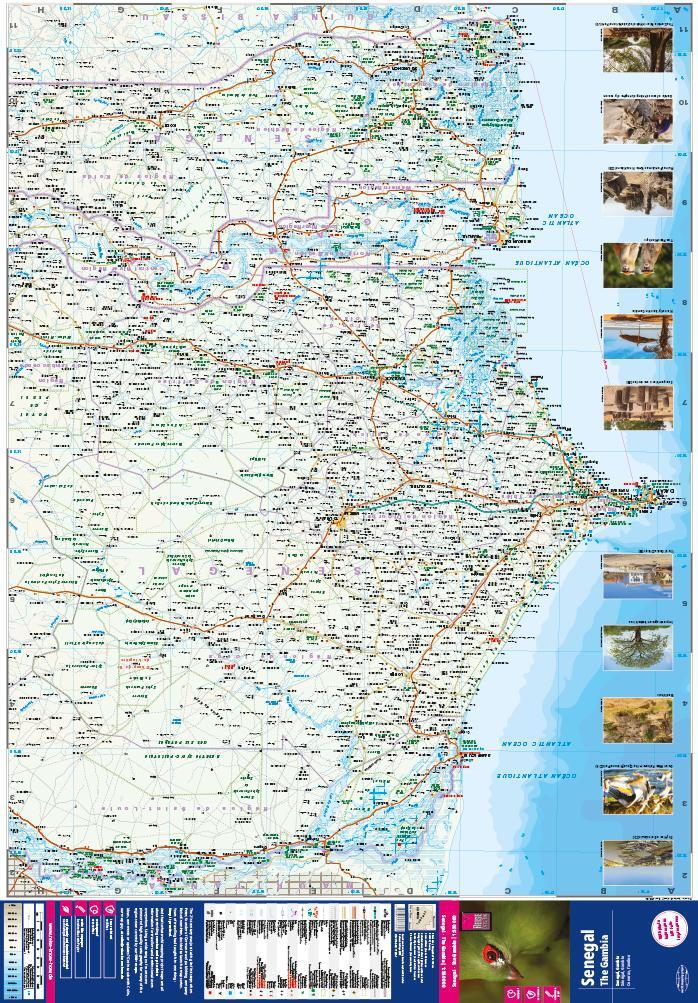 Bild: 9783831773657 | Reise Know-How Landkarte Senegal, Gambia 1 : 550 000 | (Land-)Karte