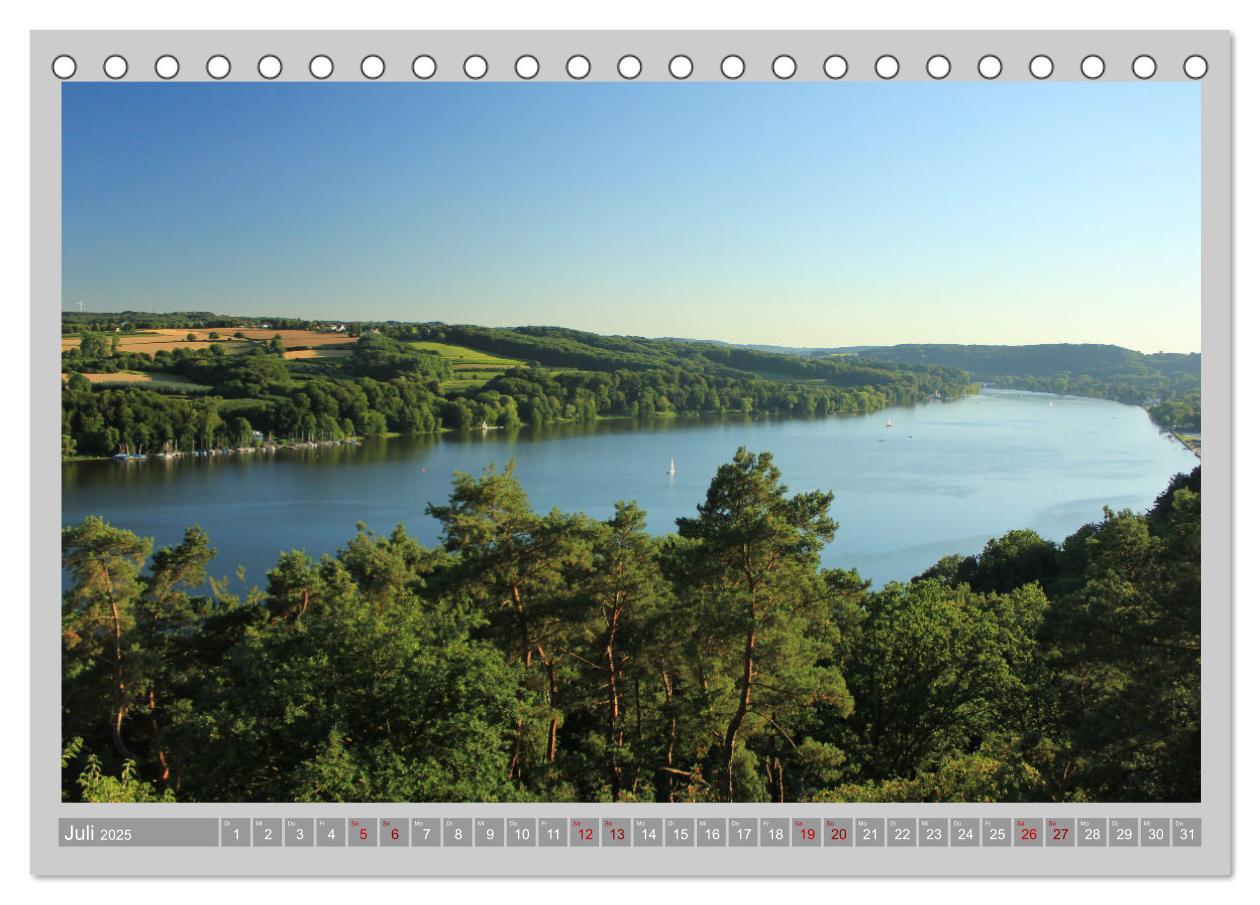 Bild: 9783383934889 | Baldeneysee - Oase der Ruhe (Tischkalender 2025 DIN A5 quer),...