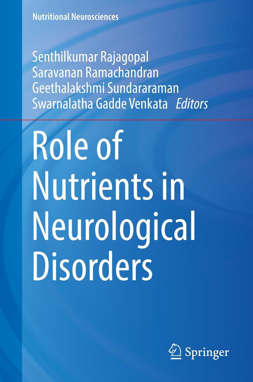 Cover: 9789811681578 | Role of Nutrients in Neurological Disorders | Rajagopal (u. a.) | Buch