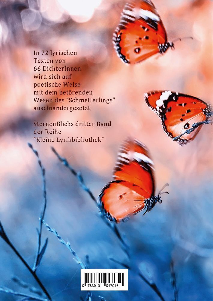 Bild: 9783910947016 | SternenBlicks kleine Lyrikbibliothek (Bd. 3) | Schmetterlinge | Verein