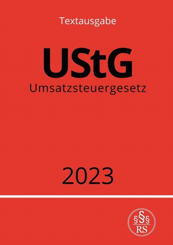 Cover: 9783757538774 | Umsatzsteuergesetz - UStG 2023 | DE | Ronny Studier | Taschenbuch