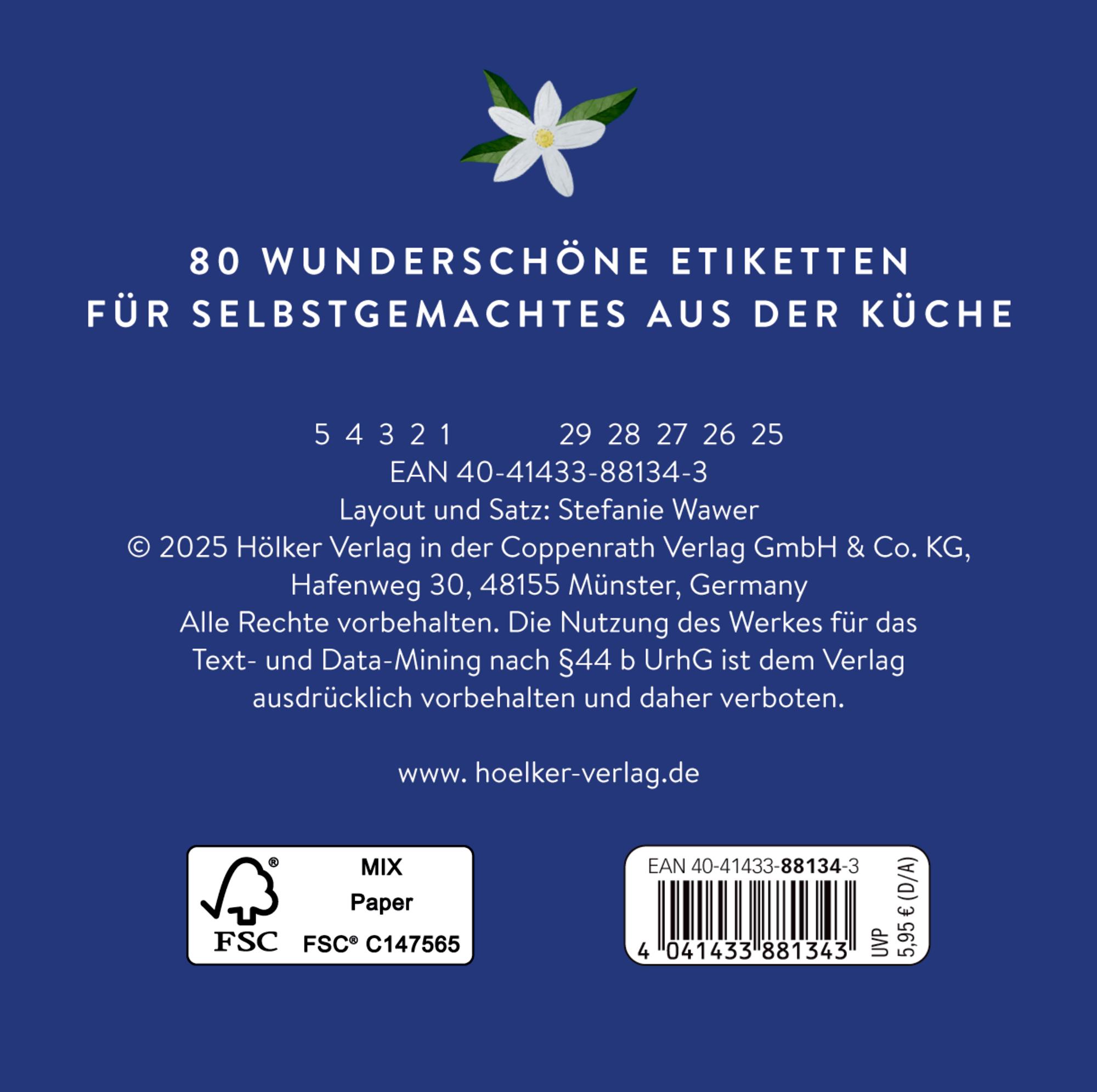 Rückseite: 4041433881343 | Küchenetiketten - Portugiesische Fliesen | Für Gläser &amp; Flaschen