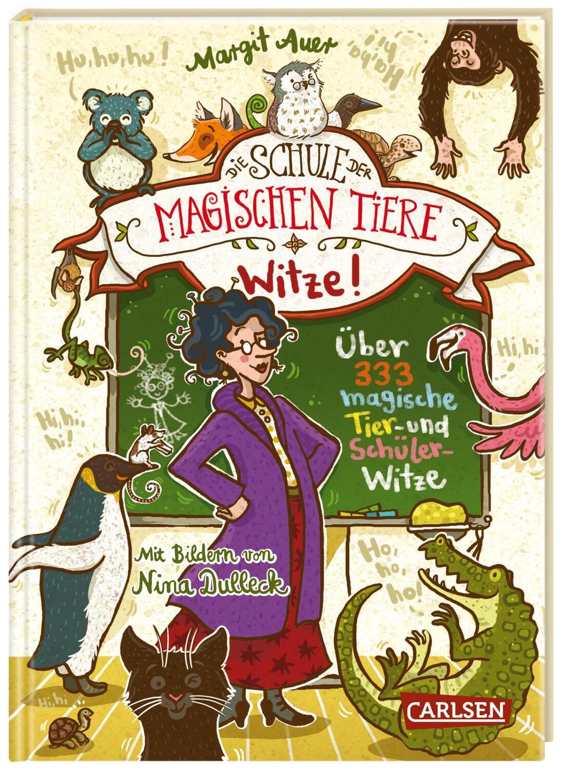 Cover: 9783551651051 | Die Schule der magischen Tiere: Witze! - Über 333 magische Tier-...