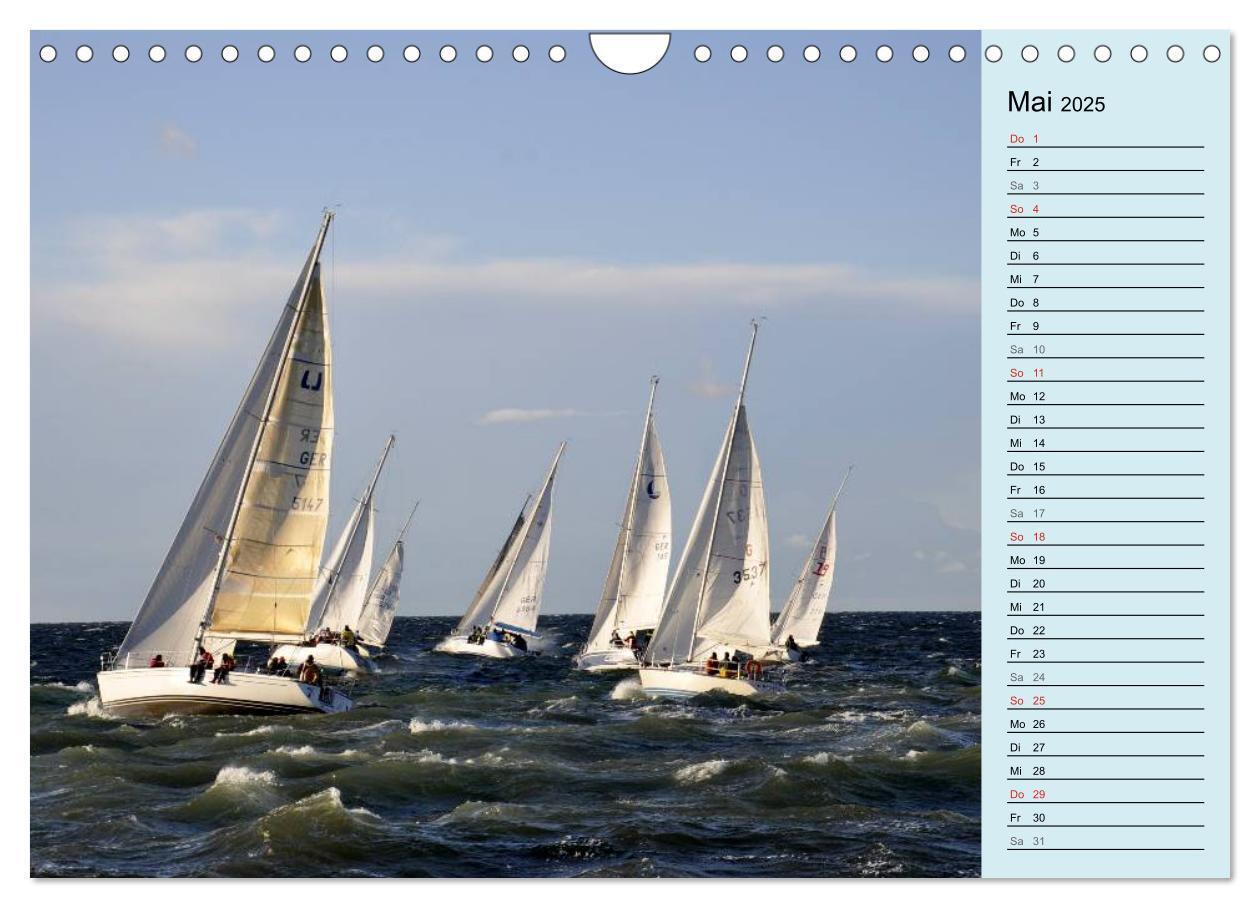 Bild: 9783435549641 | Die Ostsee (Wandkalender 2025 DIN A4 quer), CALVENDO Monatskalender